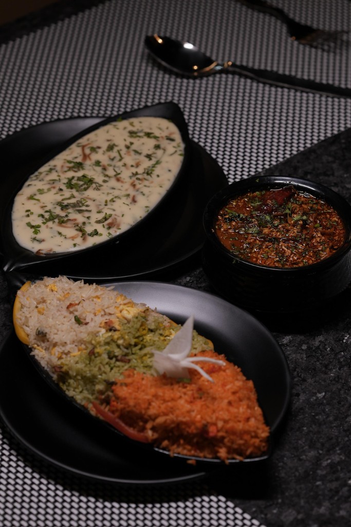 Curries and rice