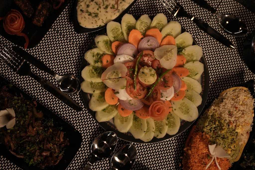 Grand food spread