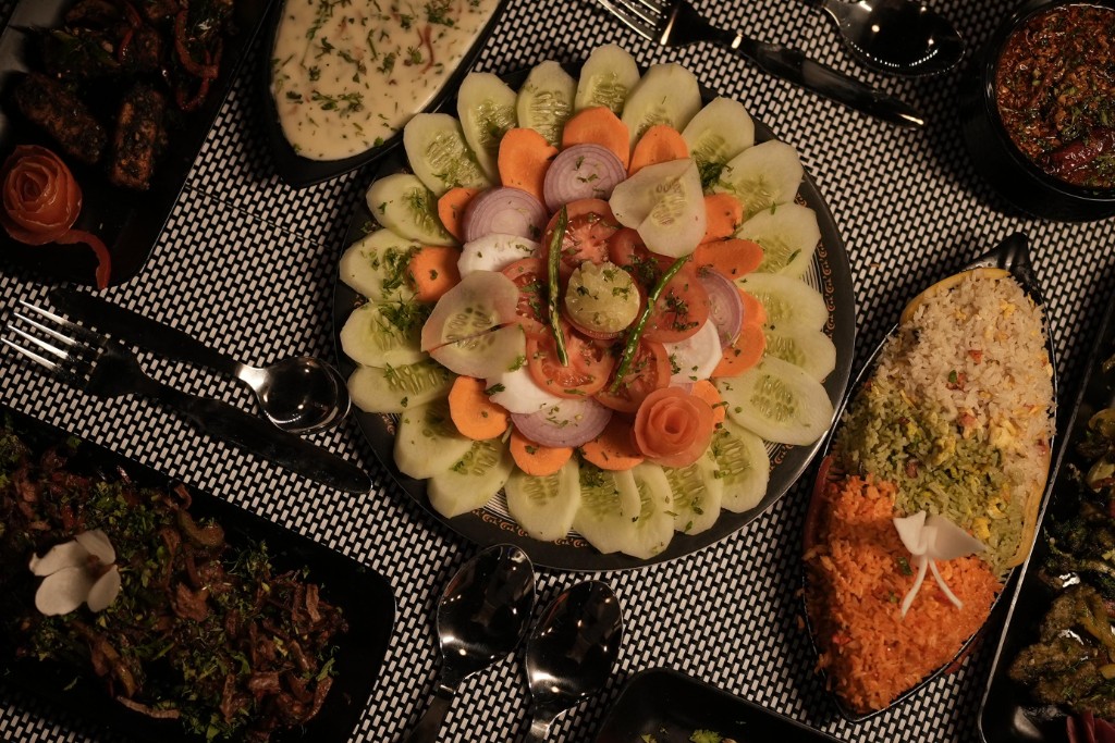 Chef feast spread